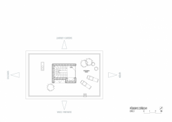 skutek architecture, Rodinný dům Mělník, půdorys 3. NP – foto