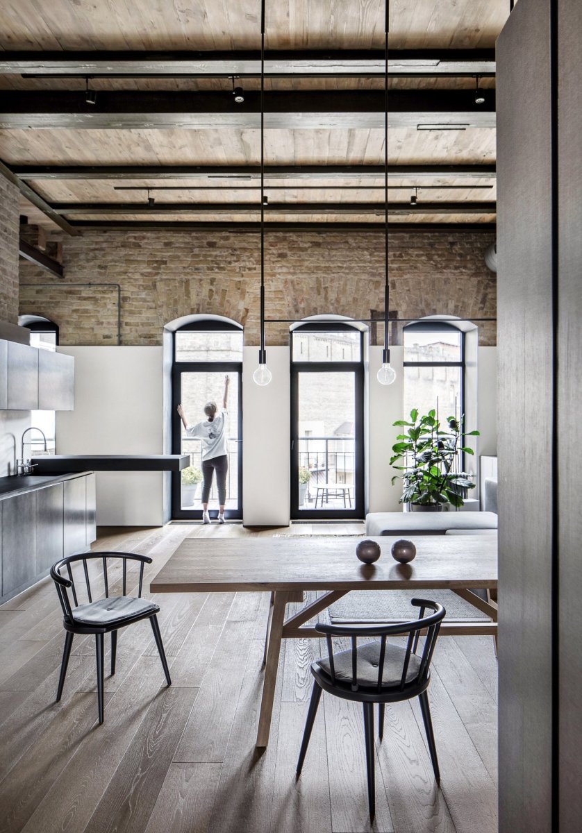 Interiér bytu v Kyjevě od architektonického studia balbek bureau