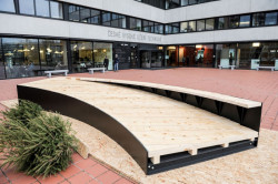 Lávka Klínová cesta I., Ateliér MáMA, Tereza Červená, Daniel Homola, Lucie Kolenová, Jakub Svitek, Adam Škarka