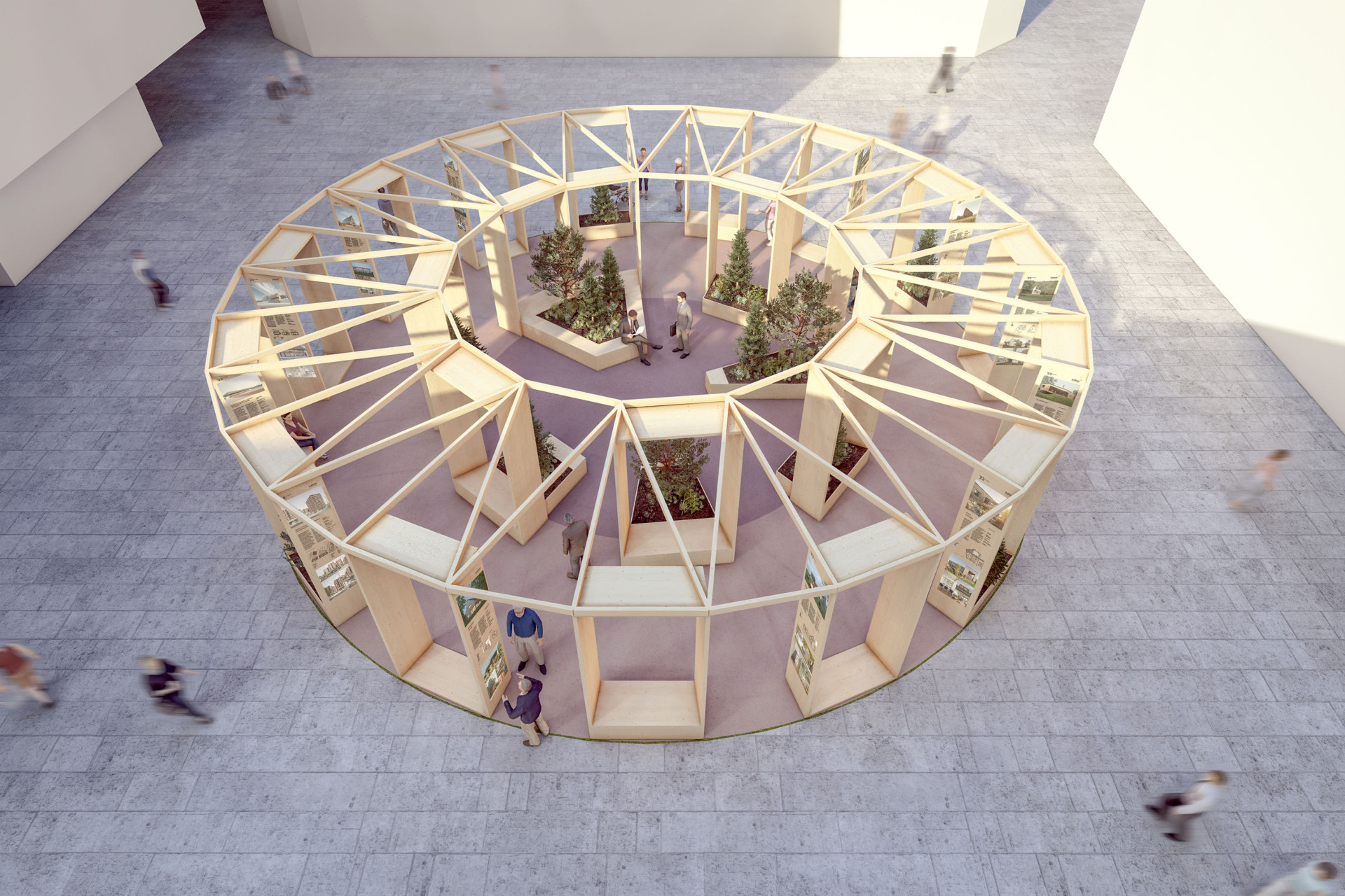 Od 18. dubna do 22. května proběhne na piazzettě Národního divadla výstava dřevěné architektury.