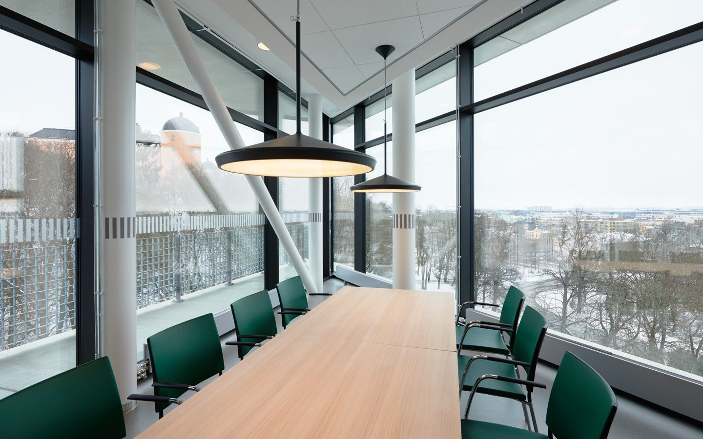 Tengbom, psychiatrická klinika v Uppsale, foto