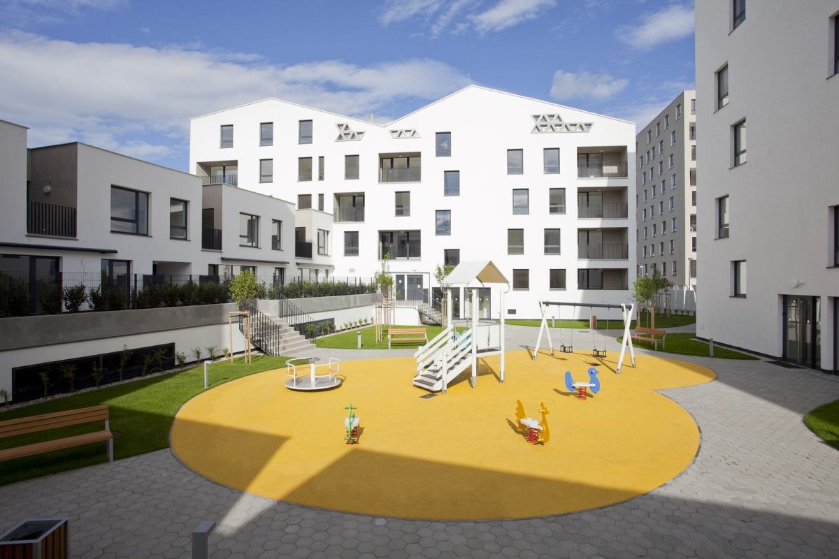 Obytný komplex Nová Terasa, Vallo Sadovsky Architects, foto