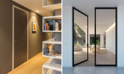 Posuvné dveře Belport -  designový unikát do interiérů, kde je třeba šetřit místem.