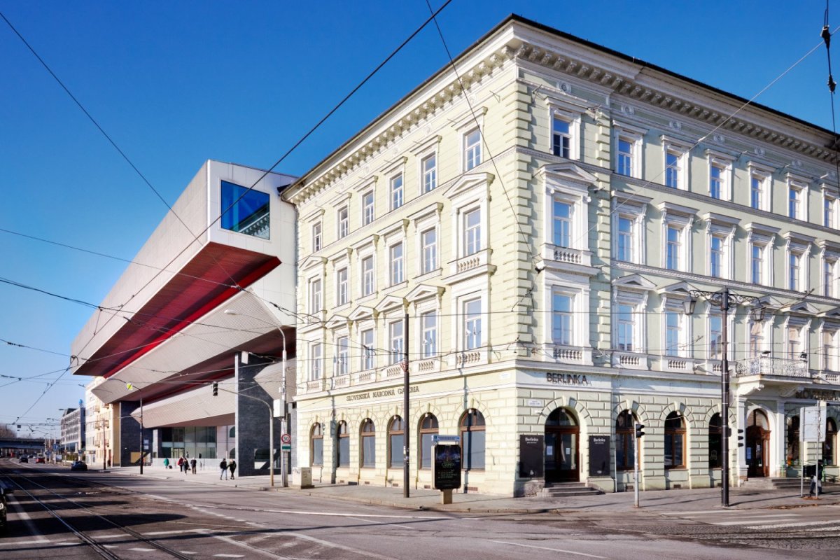 Studio BKPŠ zrekonstruovalo bratislavský areál Slovenské národní galerie