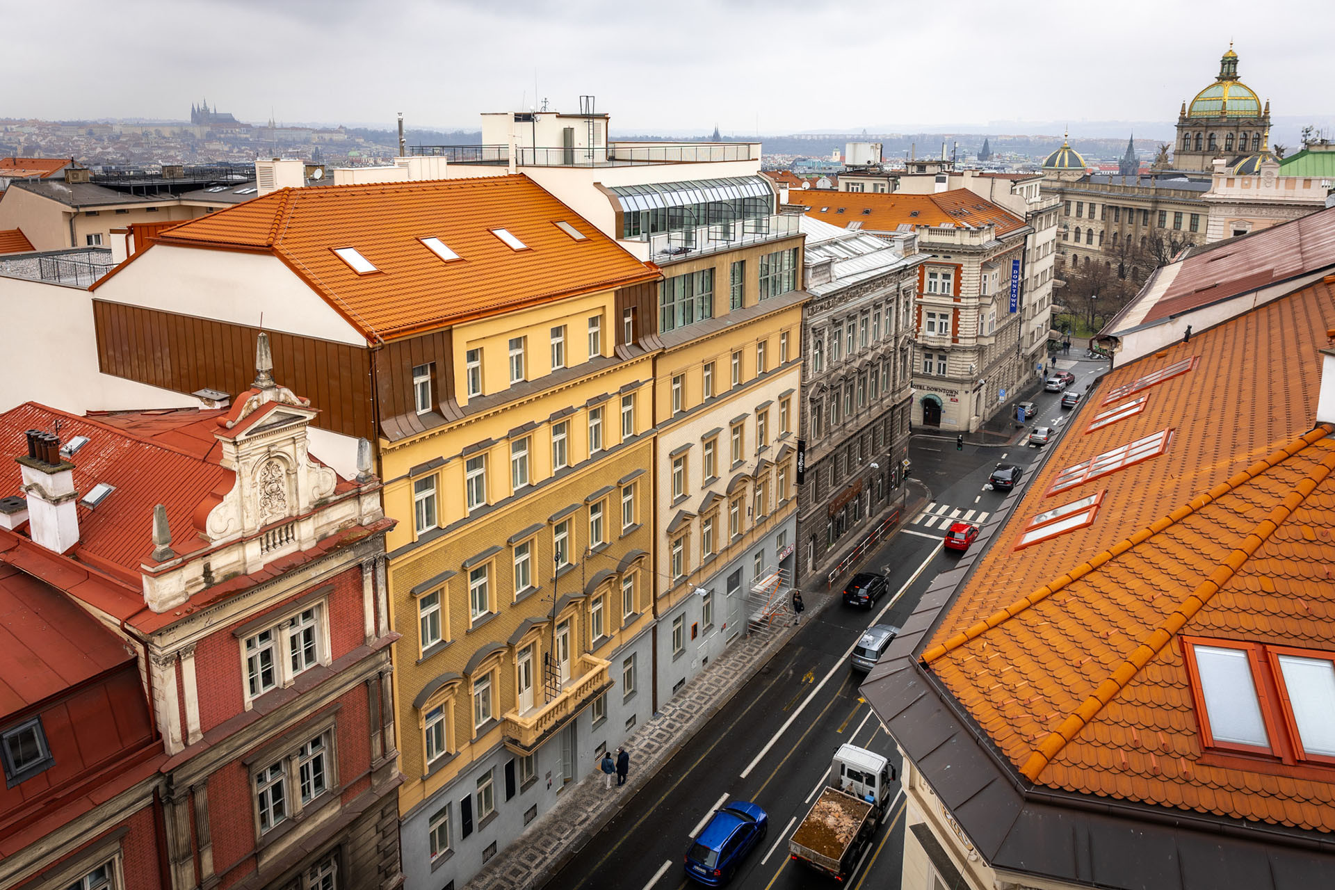Z Borůvkova sanatoria je apartmánový dům City Pop 2Night Prague.