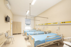 Karvinská hornická nemocnice, petit atelier. Foto