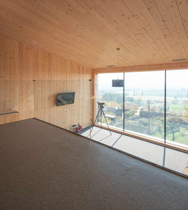 Víkendový dům nad lomem, BLOK architekti.