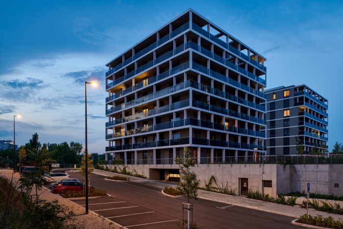 Bytové domy Riviéra Karlín od Expert Architects