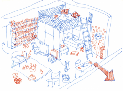 toito architekti, Byt M, koncept – foto