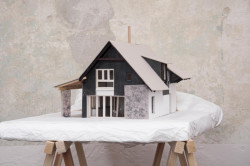 Model - Návrh rodinného domu, Karolinka - 2021