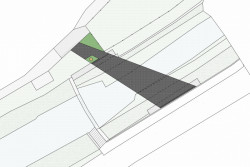 Lávka v Palkovicích, situace, Kamil Mrva Architects