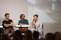 Architekti CZ v Brně, Jen dva z hostů Chobotnici nemusí - Pavel Nalezený a jeho učitelka Alena Šrámková. - foto