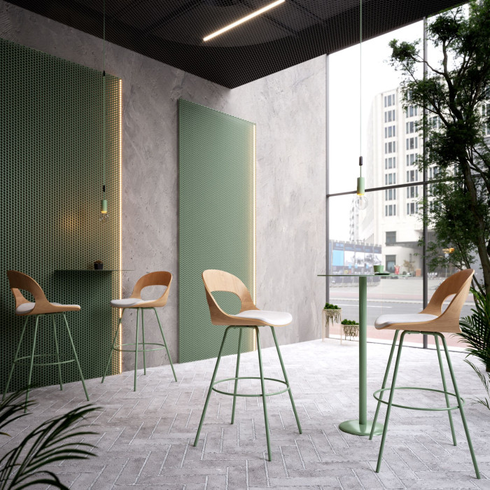 Čistý elegantní design barové židle Lotus od LD Seating.