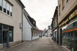 Budova restaurace Das Waldhorn v německém Kirchheim unter Teck, KO/OK Architektur a Studio Berardi
