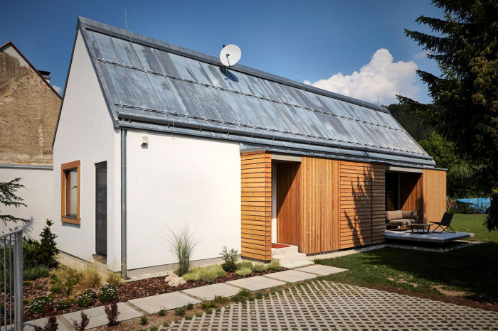 Jaro Krobot architekt, Drevodom v Lučatíne – foto