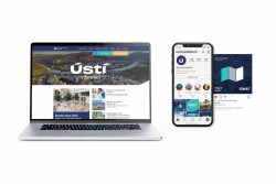 Nová vizuální identita Ústí nad Labem od studia Trifor