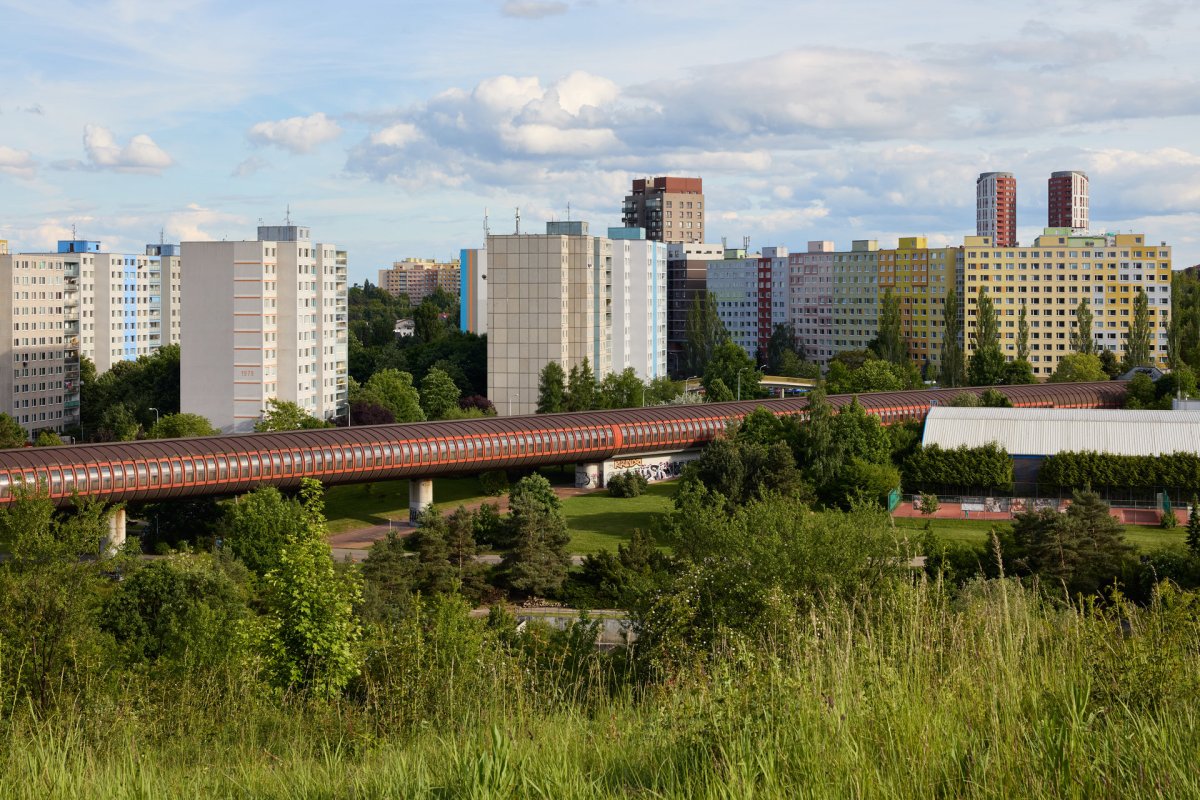 Mostní tubus metra B