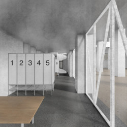 Resuscitace areálu České obce sokolské na Malé Straně, vizualizace, Jakub Herza