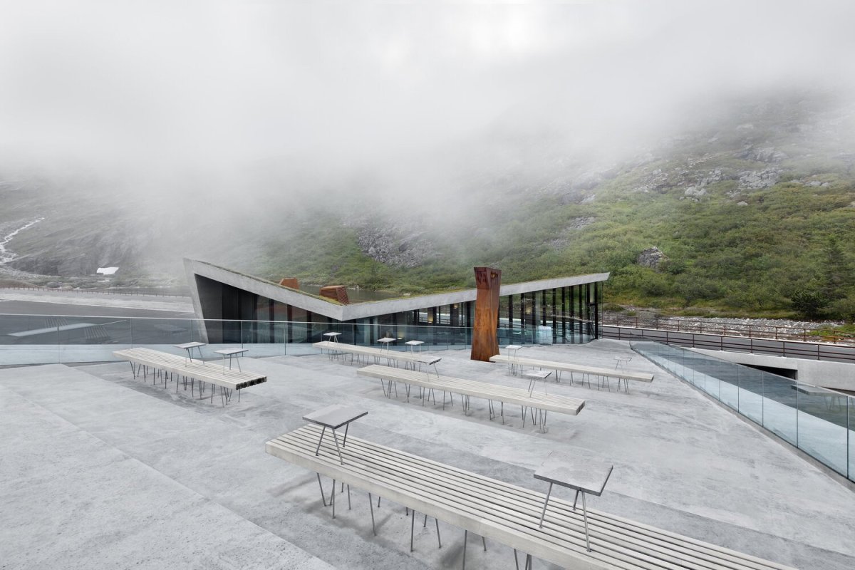 Návštěvnické centrum a výhlídky Trollstigen, 2004-2012, Reiulf Ramstad Arkitekter