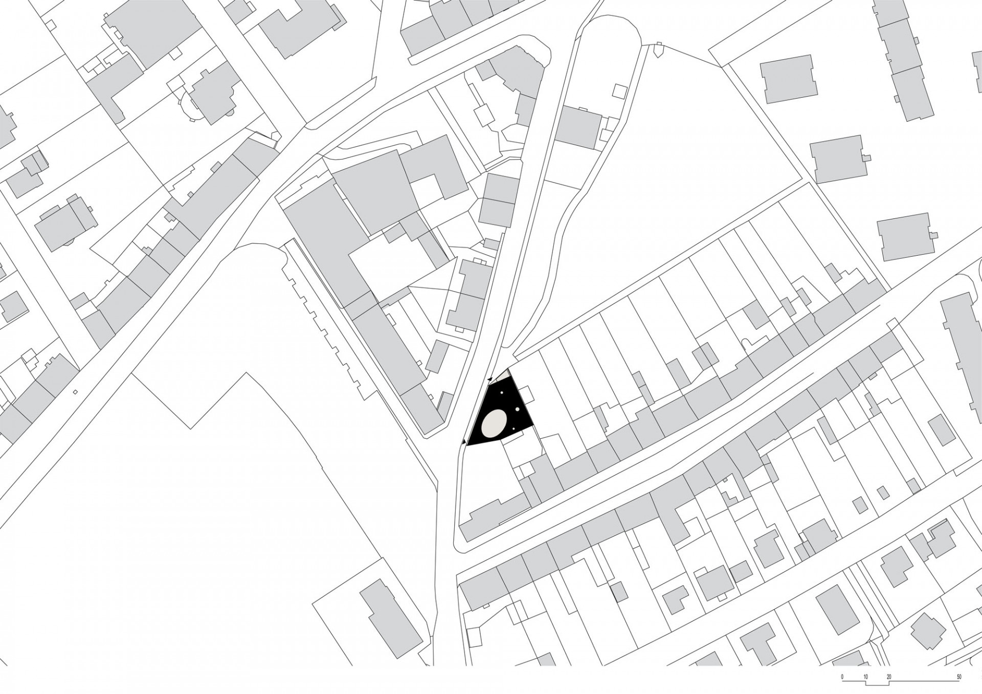 Vila vnitřní krajina, Atelier Štěpán, situace