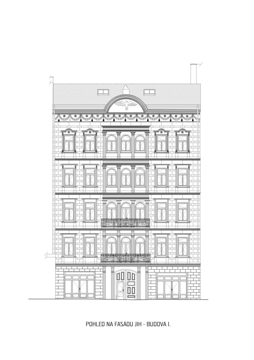 Rekonstrukci činžovního domu v Havelské ulici, QARTA Architektura: Pohled