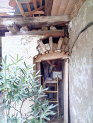 Citlivá oprava klenby za použití přírodních, původních materiálů