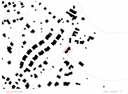 Compass Architekti, Rodinný dom Brusnicová A, situace – foto
