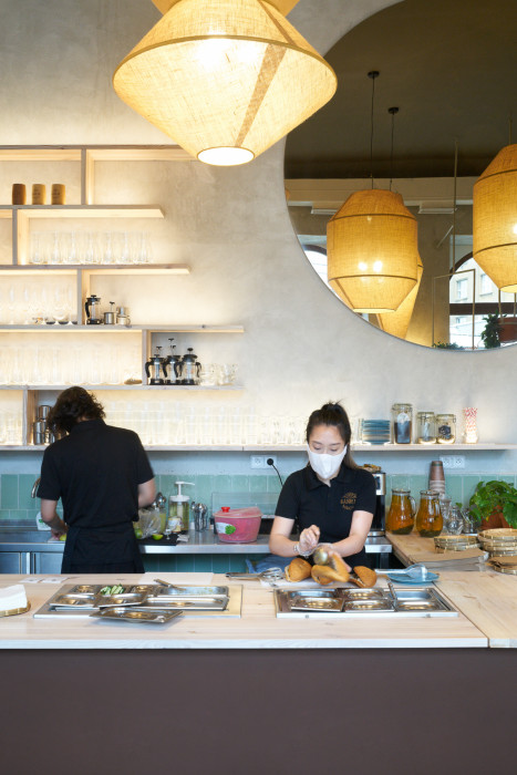 Pobočka restaurace Banh Mi Makers na Letné, Studio Minio / Kryštof Blažek