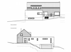 Rodinný dom N v Lietavskej Svinnej - Michal Diviš Architekti, pohled západní a severní