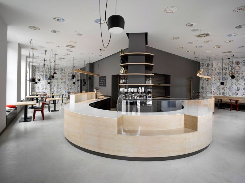 JRA Jaroušek.Rochová.Architekti, Café. Bistro. Pekařství Záhorský - foto