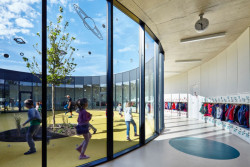 Projektil architekti, Pavilon základní školy v Líbeznicích – foto