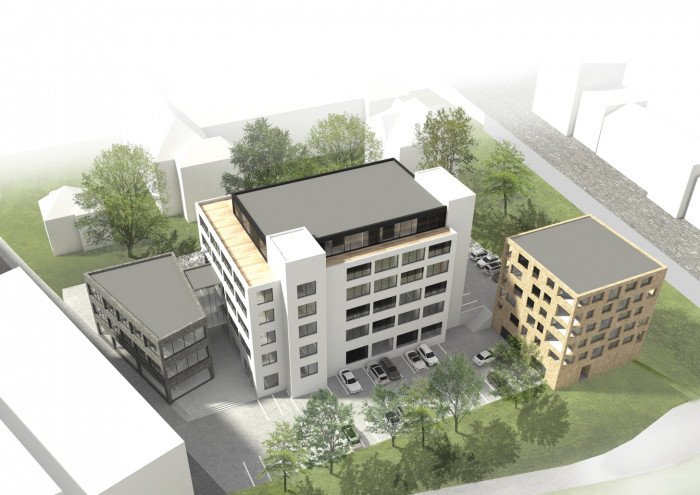 Bytový dům Corso Beroun, vizualizace, ov-a