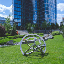 SCULPTURE LINE 2016, Praha: Riccardo Cordero, Meteorite – foto