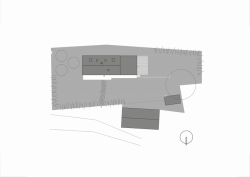 Chmelař architekti, RD Machov, situace - foto