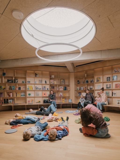 Děti se podílely na návrhu muzea od počátečních skic.  (KinderKunstLabor; studio Schenker Salvi Weber)