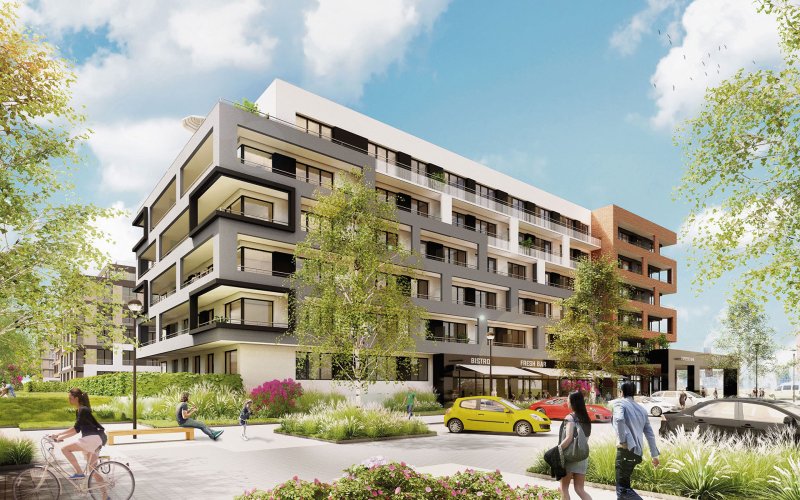 Průmyslový areál v Hloubětíně se po sto letech mění na rezidenční čtvrť s občanskou vybaveností. Za jeho návrhem stojí studio LOXIA a architektonický tým Central Group.