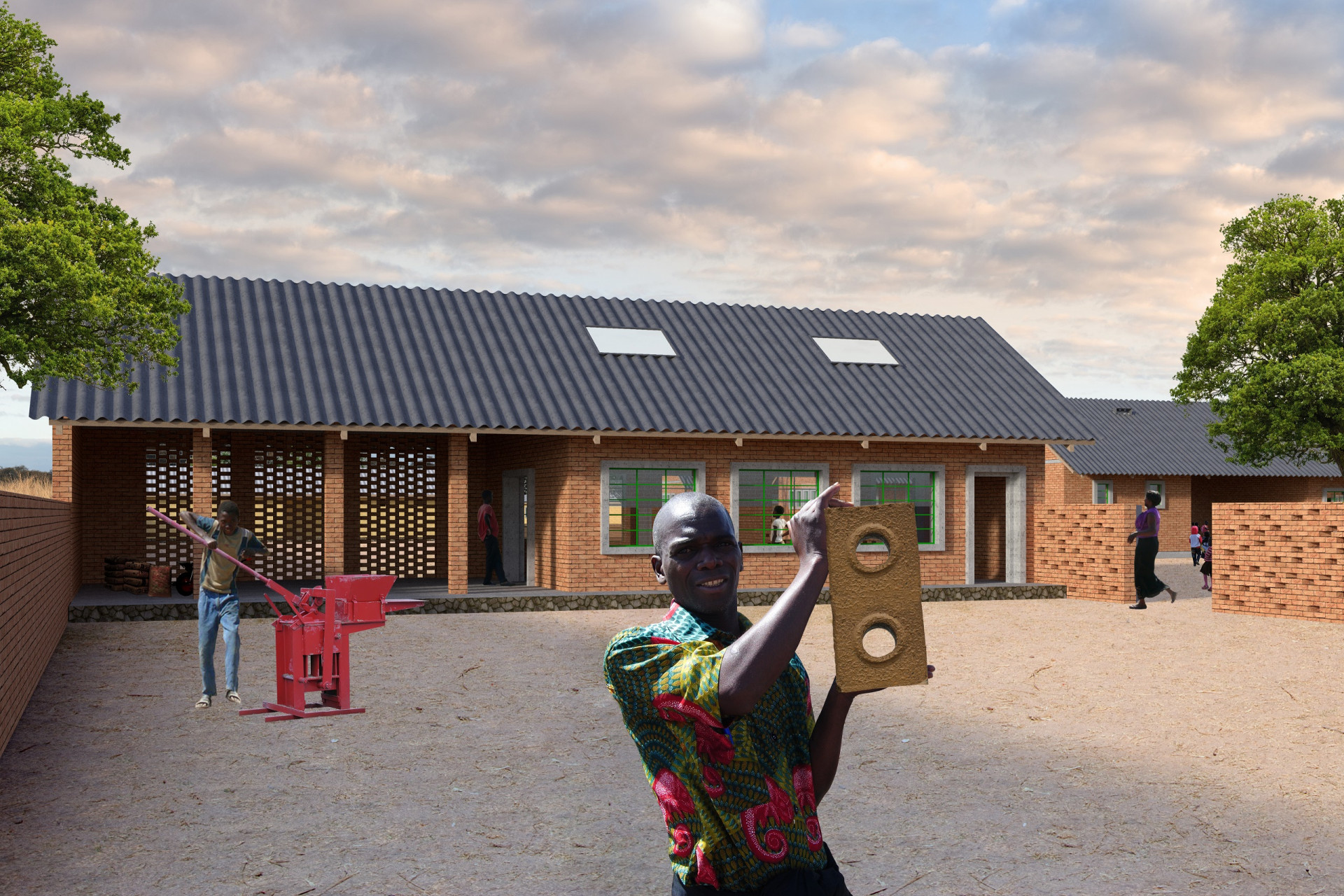 Studenti stavební fakulty ČVUT se podílejí na stavbě školy v Zambii