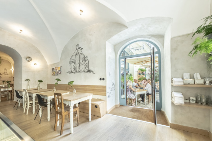 Bistro Monk od edit! architects v Praze