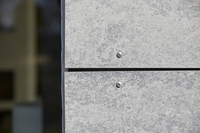 Detail Swisspearl Patina NXT (House Thyboe v Aalborgu v Dánsku)