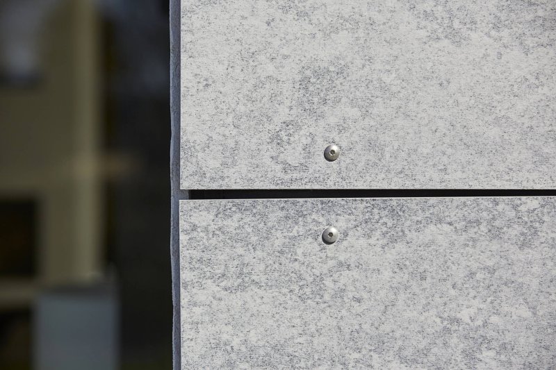 Detail Swisspearl Patina NXT (House Thyboe v Aalborgu v Dánsku)