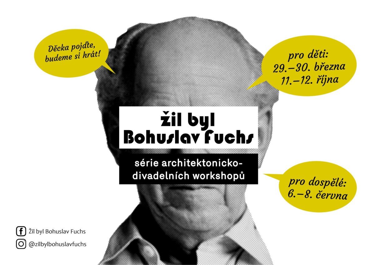 Na počest 130. výročí narození architekta Bohuslava Fuchse se v Brně připravují divadelní workshopy.