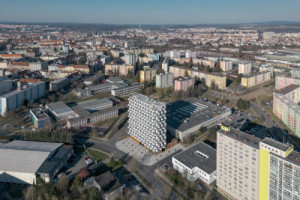 Cenu Hanuše Zápala získal Bytový dům u Borského parku v Plzni  (Bytový dům u Borského Parku; Tereza Nová a Jiří Zábran)