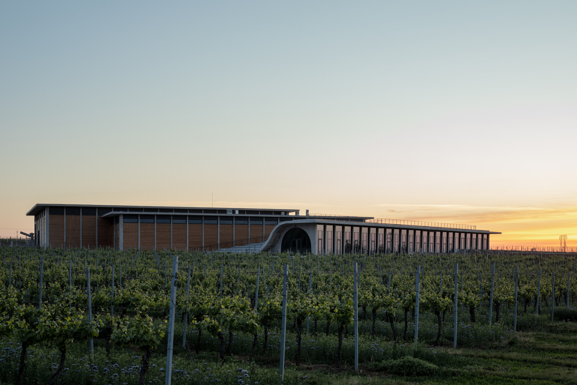 Sídlo Vinařství LAHOFER v Dobšicích u Znojma, Chybík+Krištof