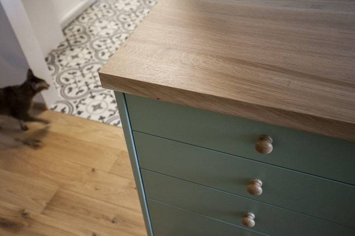 Rekonstrukce bytu v Dejvicích, kuchyně