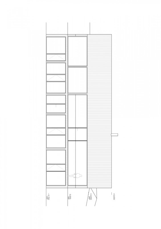 Rodinný dům v Krkonoších, Fránek Architects / Zdeněk Fránek, pohled jihovýchodní