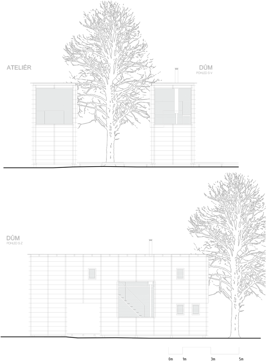 PETR STOLÍN ARCHITEKT, ZEN Houses, pohledy – foto