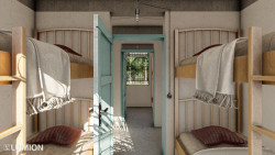 Studentský tým Jirka Petrželka, Anita Černá a Tomáš Roletzki z ČVUT navrhli sirotčinec v Kongu, který slaví světový úspěch