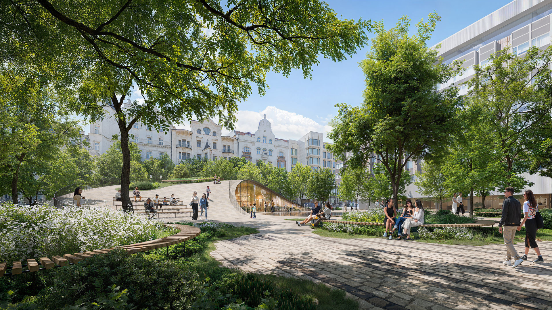 Tak by mělo vypadat náměstí Miloše Formana.