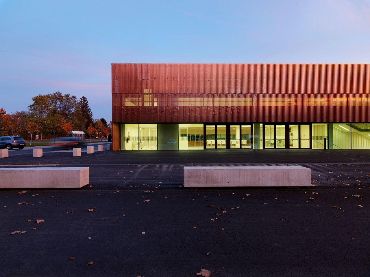 Dietger Wissounig Architekten, Sportovní hala St. Martin - foto