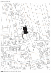 Informační a kulturní centrum Píšť, Knesl + Kynčl architekti / Jiří Knesl, Jakub Kynčl, situace